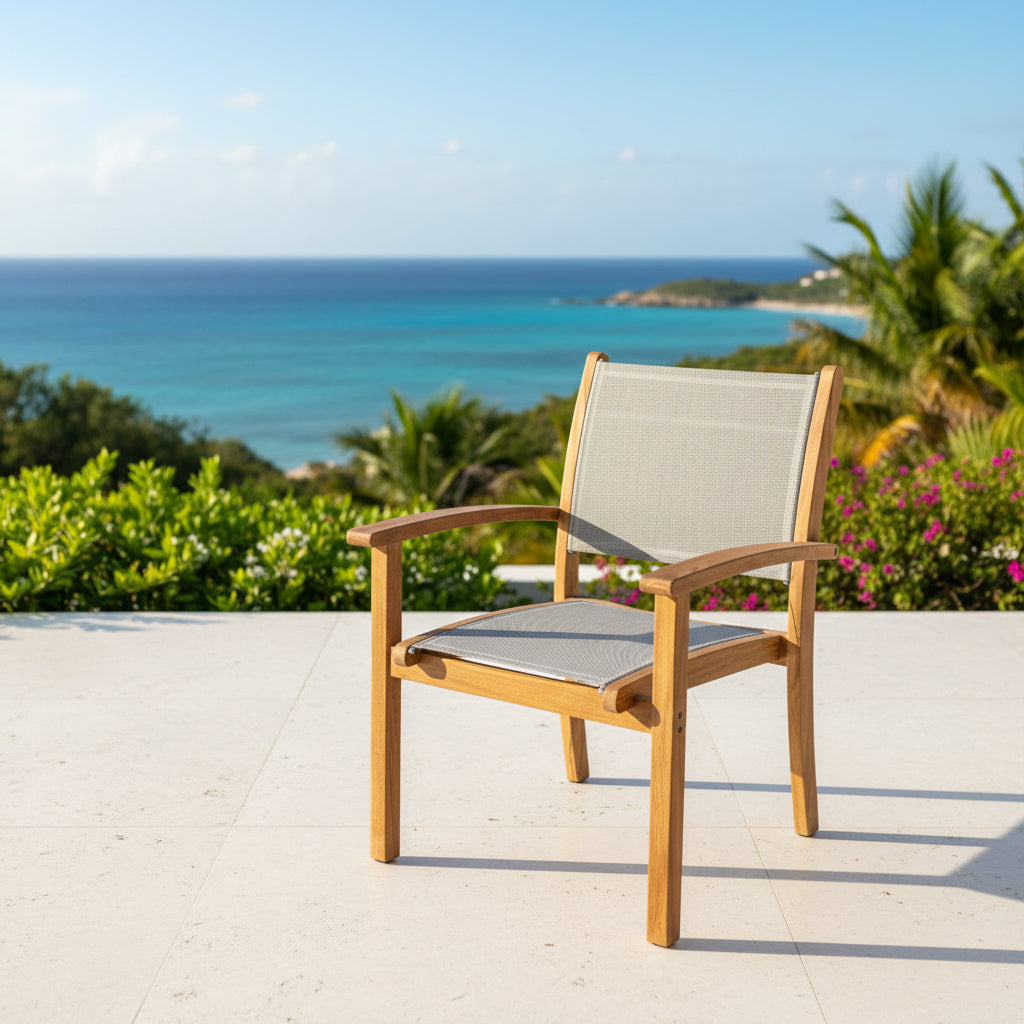 Newport Stacking Arm Chair