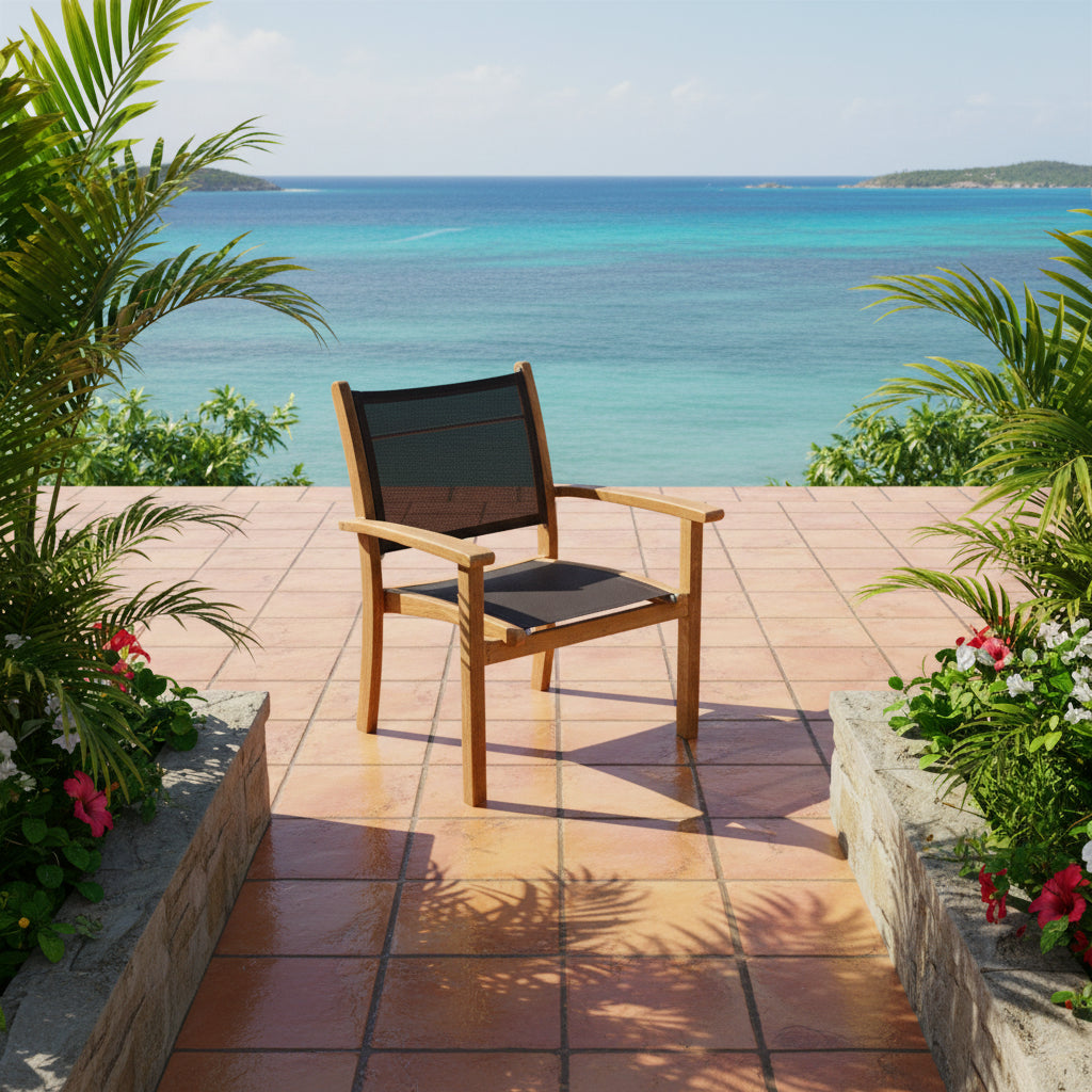 Newport Stacking Arm Chair