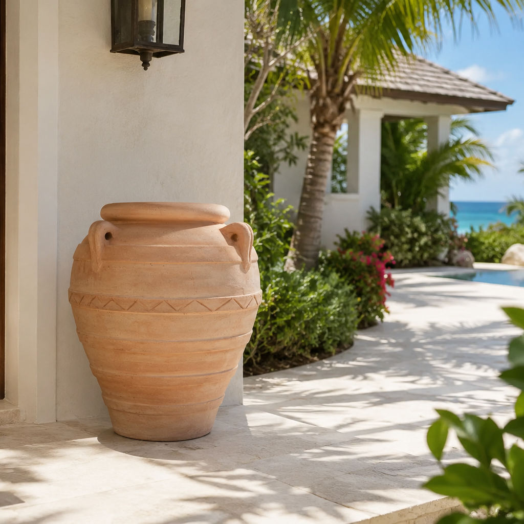 Hanoi Horizontal Stripes Pot