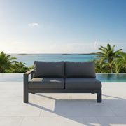 Palau Sectional 2 Seater Sofa Right (Dark) - Quick Ship