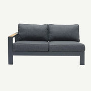 Palau Sectional 2 Seater Sofa Right (Dark) - Quick Ship