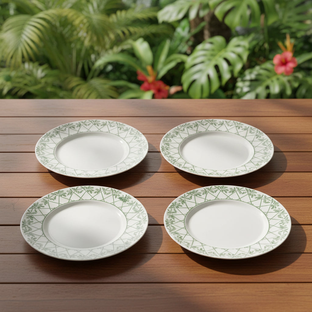 Fine Bone Porcelain Salad Plates - Quick Ship