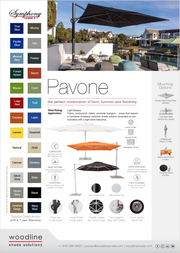 Pavone Cantilever Parasol w/ Canopy - 11.5ft - QUICK SHIP