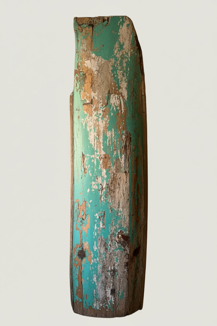 Rangoon Boat Shelf - Turquoise