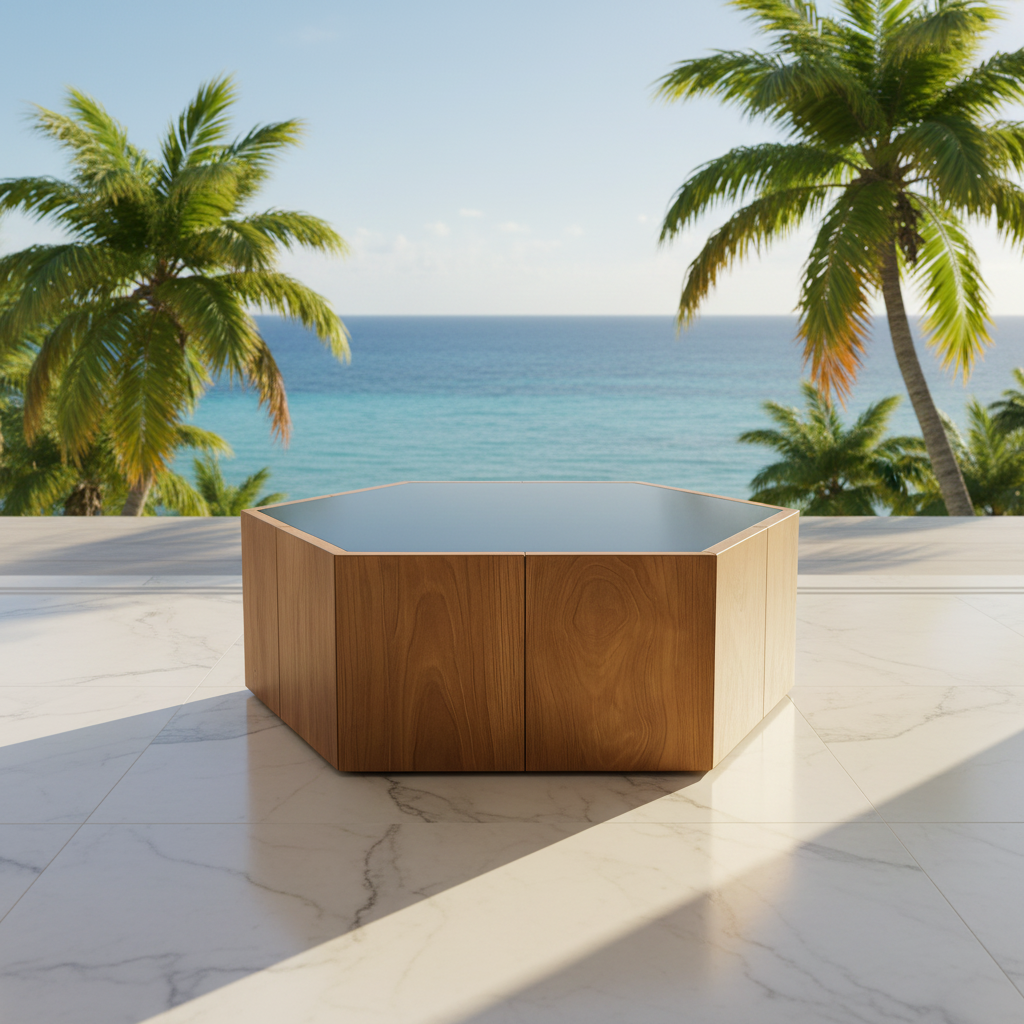 Genoa Hexagonal Coffee Table