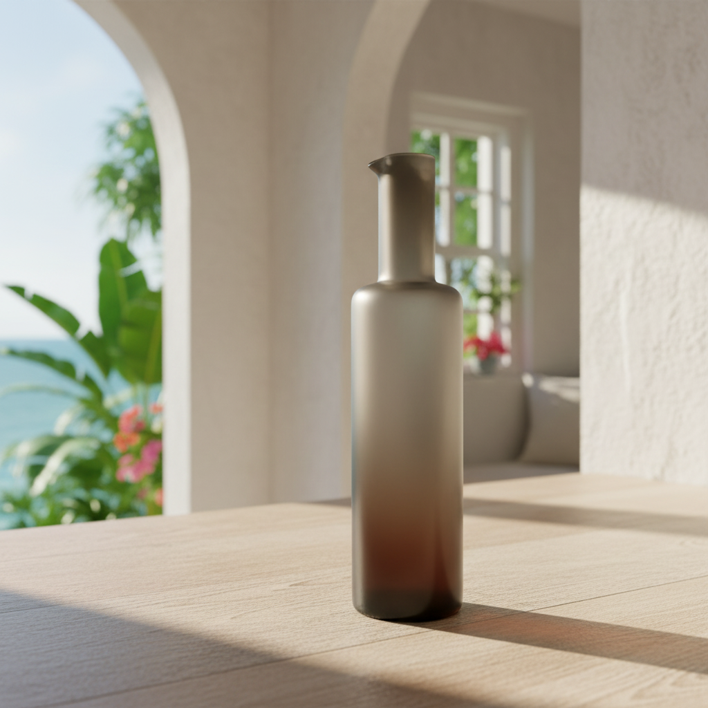 Flask Bottle - Milky Brown