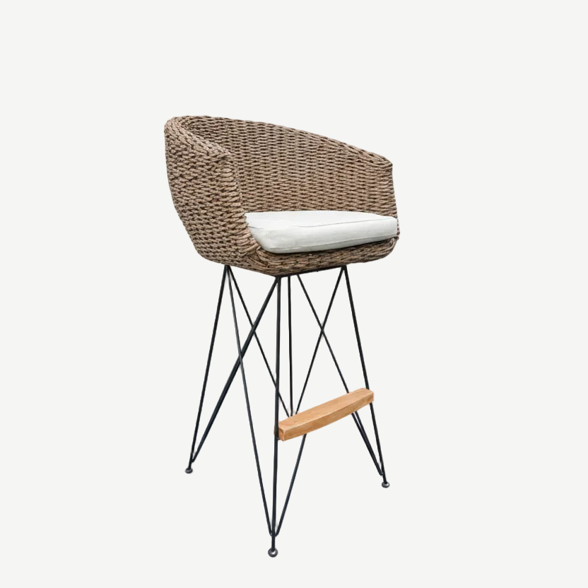 Amalfi Swivel Bar Arm Chair