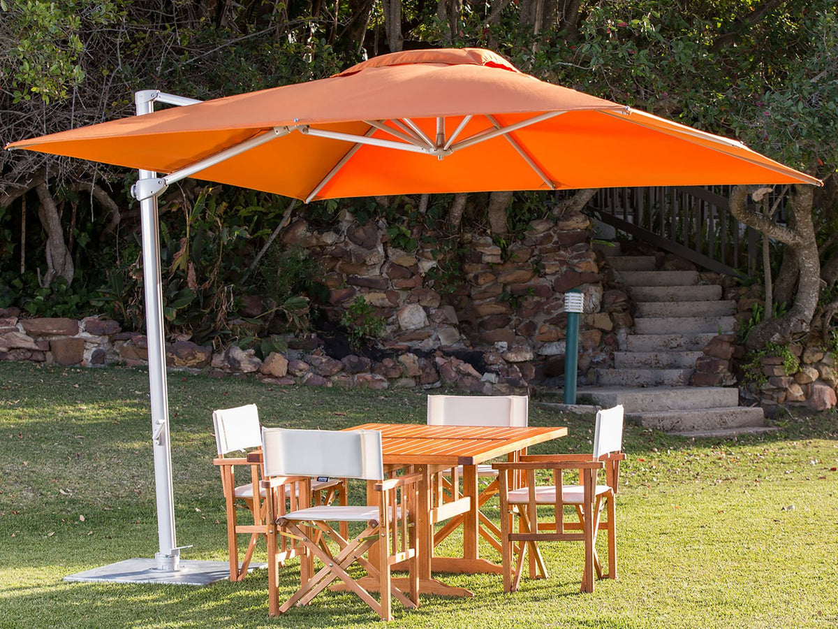 Pavone Cantilever Parasol w/ Canopy - 9.8ft - QUICK SHIP