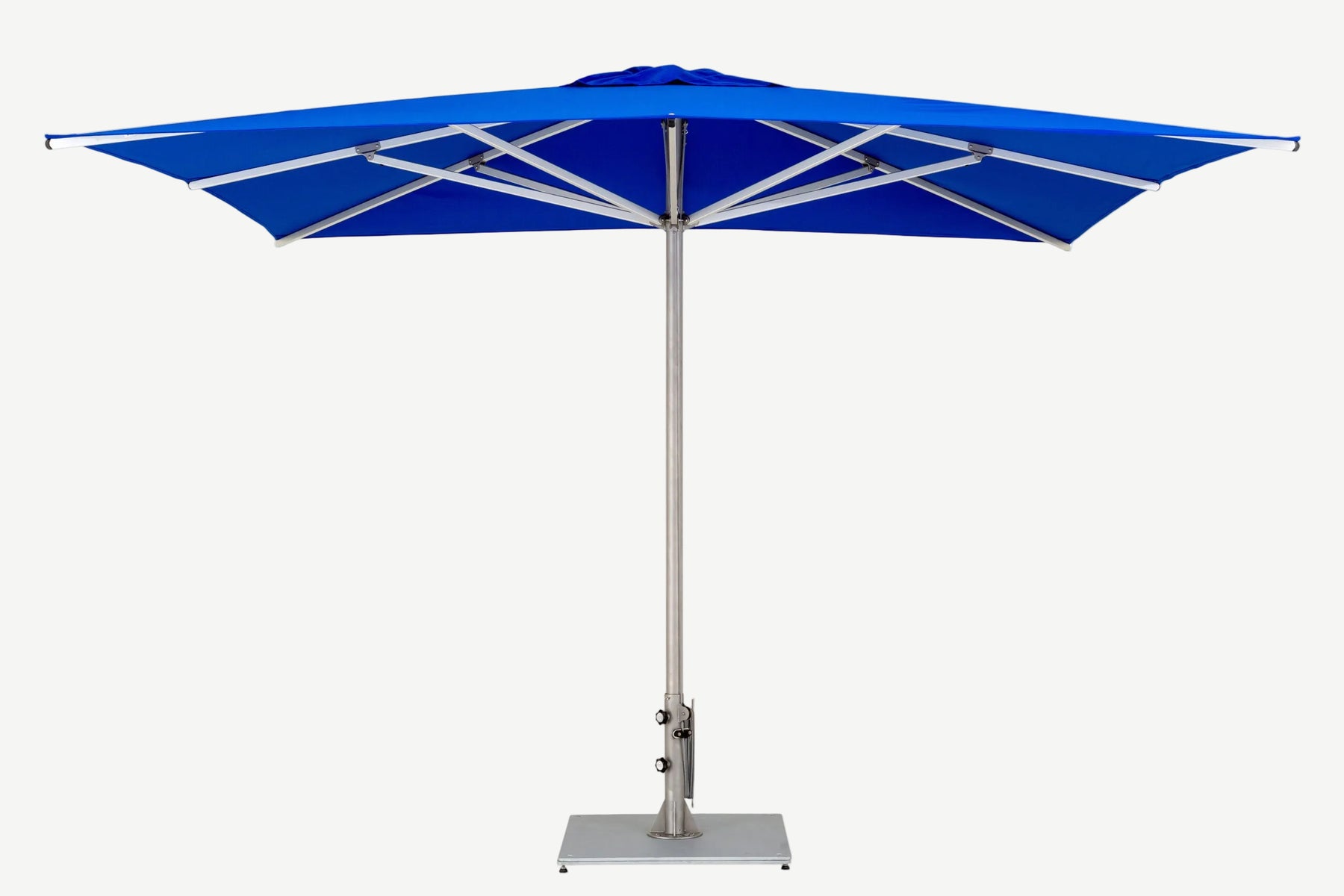 Storm 304 Stainless Steel Parasol (2.5" Pole) w/ Canopy - 9.8ft - QUICK SHIP