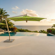 Pendulum Cantilever Parasol w/ Canopy - 9.8x13.1ft - QUICK SHIP