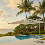 Pavone Cantilever Parasol w/ Canopy - 9.8x13.1ft - QUICK SHIP