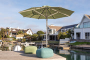 Elegance Aluminium Parasol (2" Pole) w/ Canopy - 10ft - QUICK SHIP