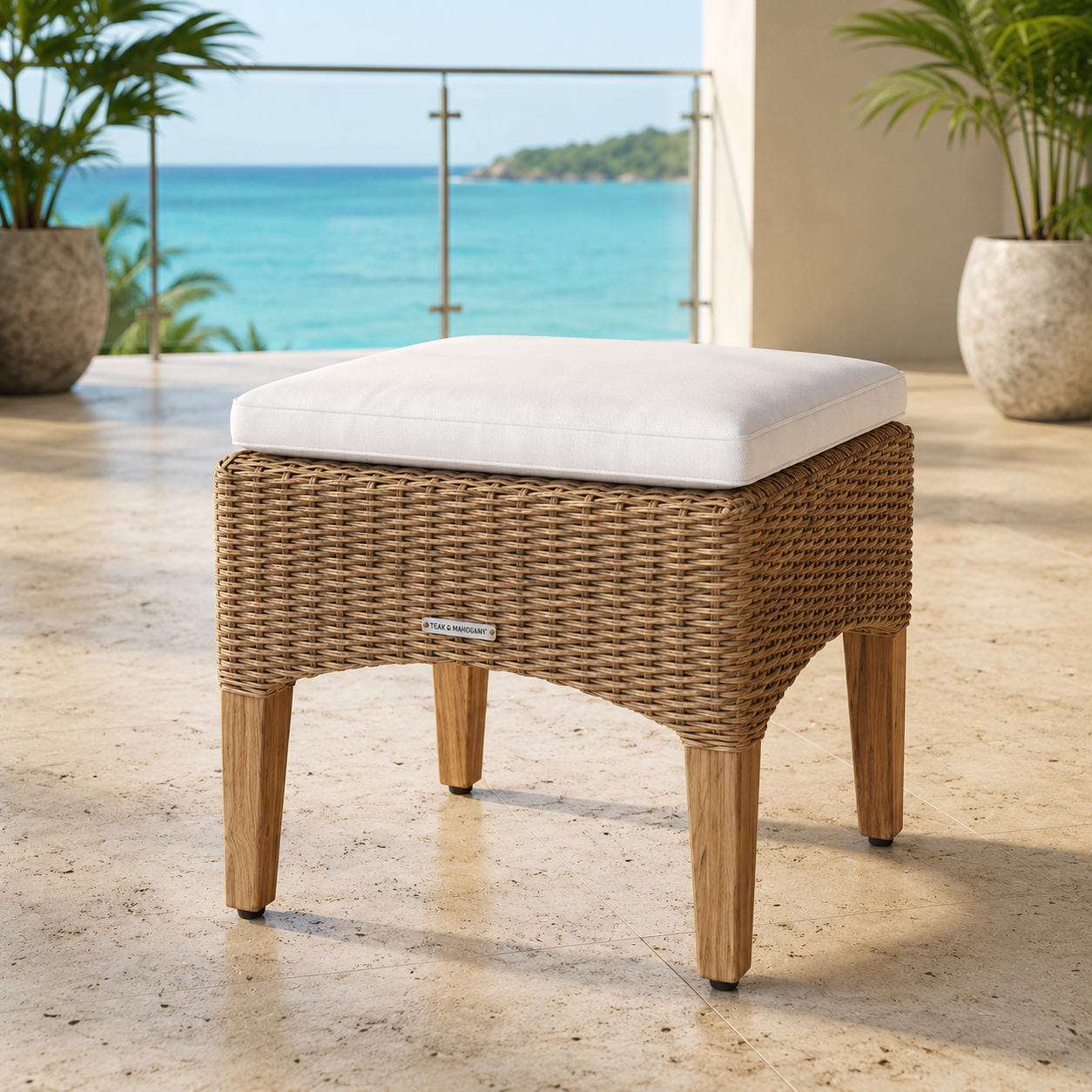 Zanzibar Lounge Ottoman