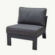 Palau Sectional Side Sofa (Dark) - Quick Ship