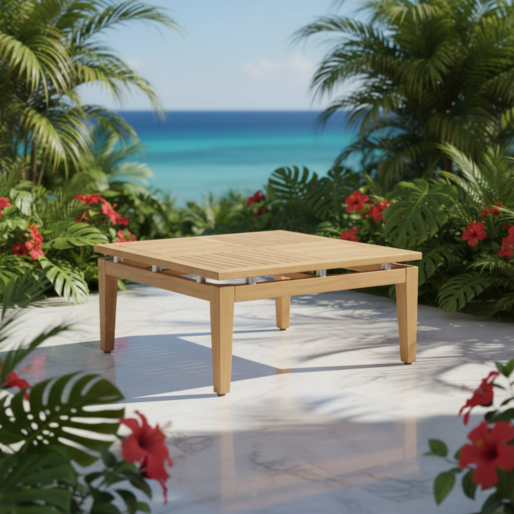 Arno Square Coffee Table - Quick Ship