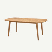 Jade Oval Dining Table - Quick Ship