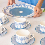 Fine Bone Porcelain Charger Plates - Quick Ship