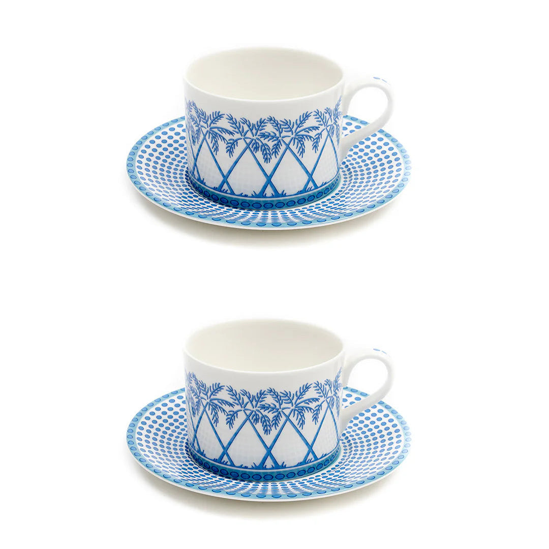 Fine Bone Porcelain Cup & Saucer - Quick Ship