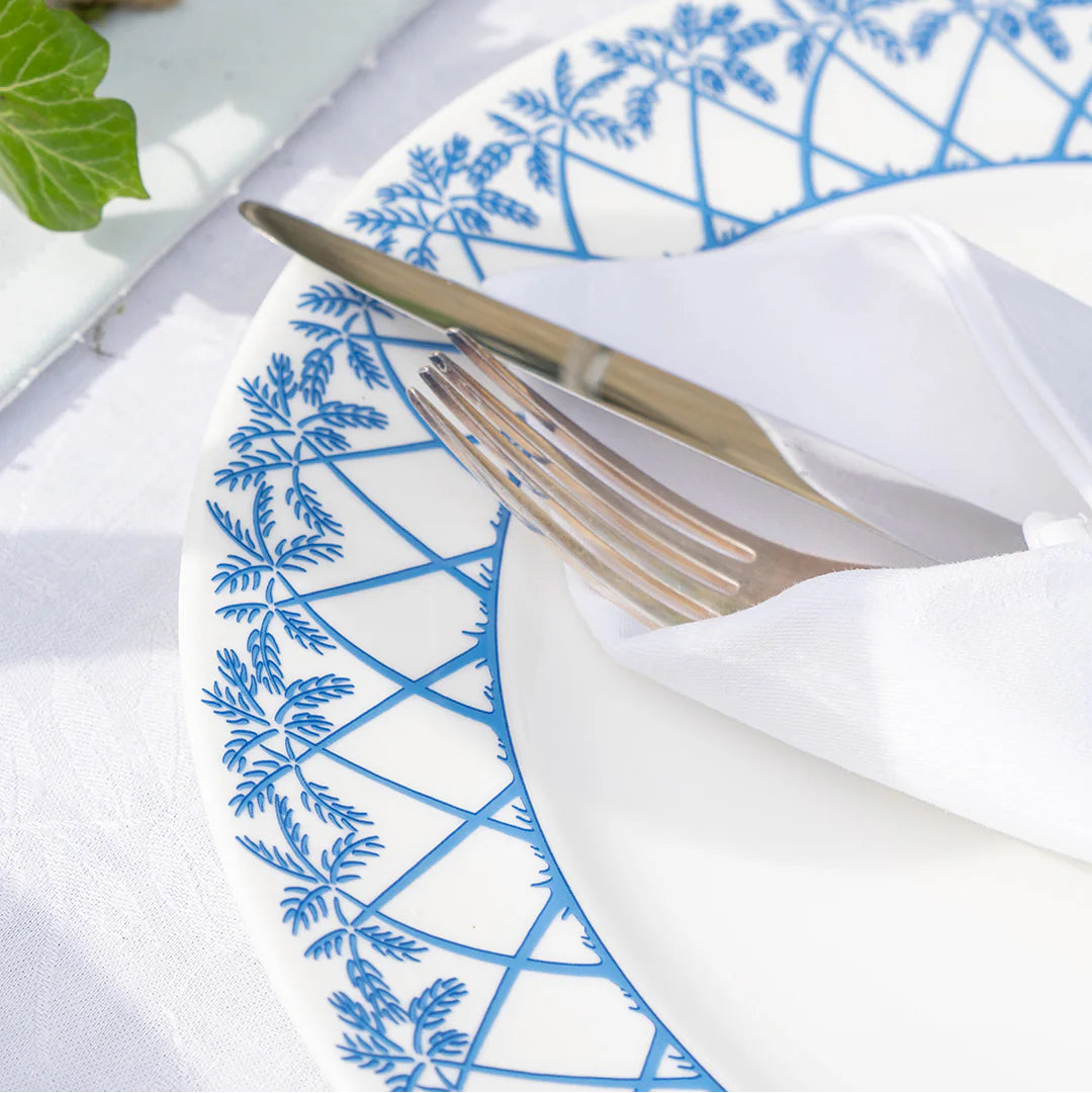 Fine Bone Porcelain Dinner Plates - Quick Ship