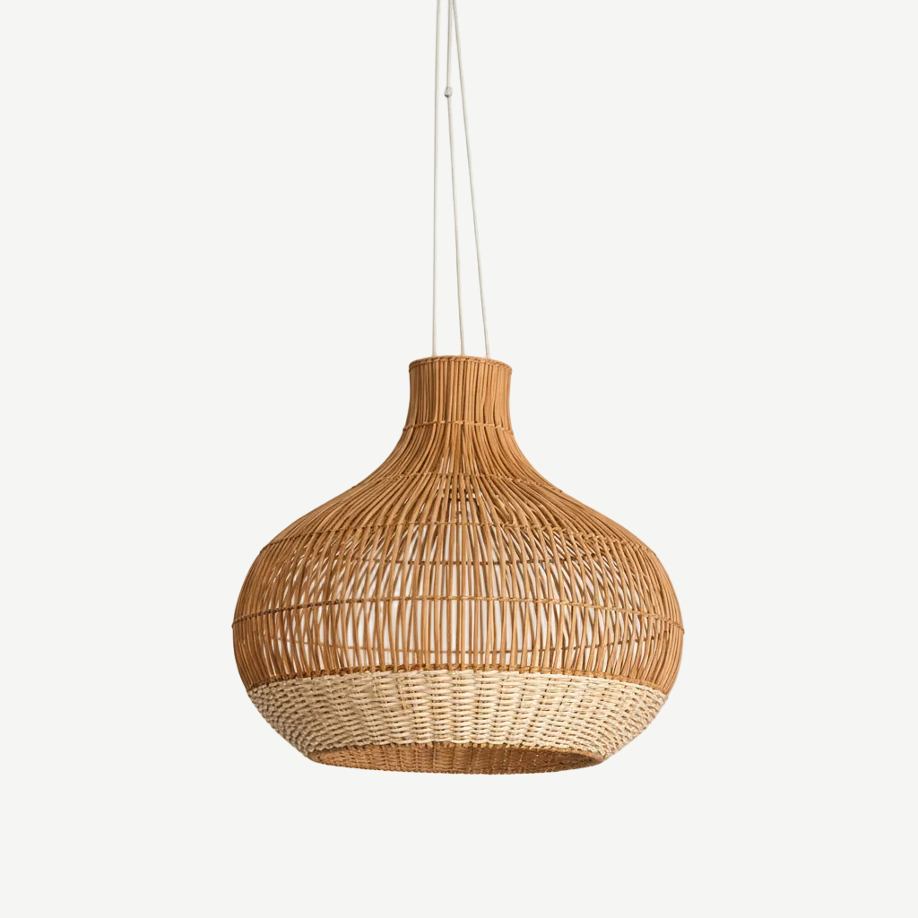 Rattan Lampshade - Tall
