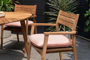 Jade Teak Arm Chair - Quick Ship