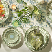 Fine Bone Porcelain Rimmed Bowl - Quick Ship