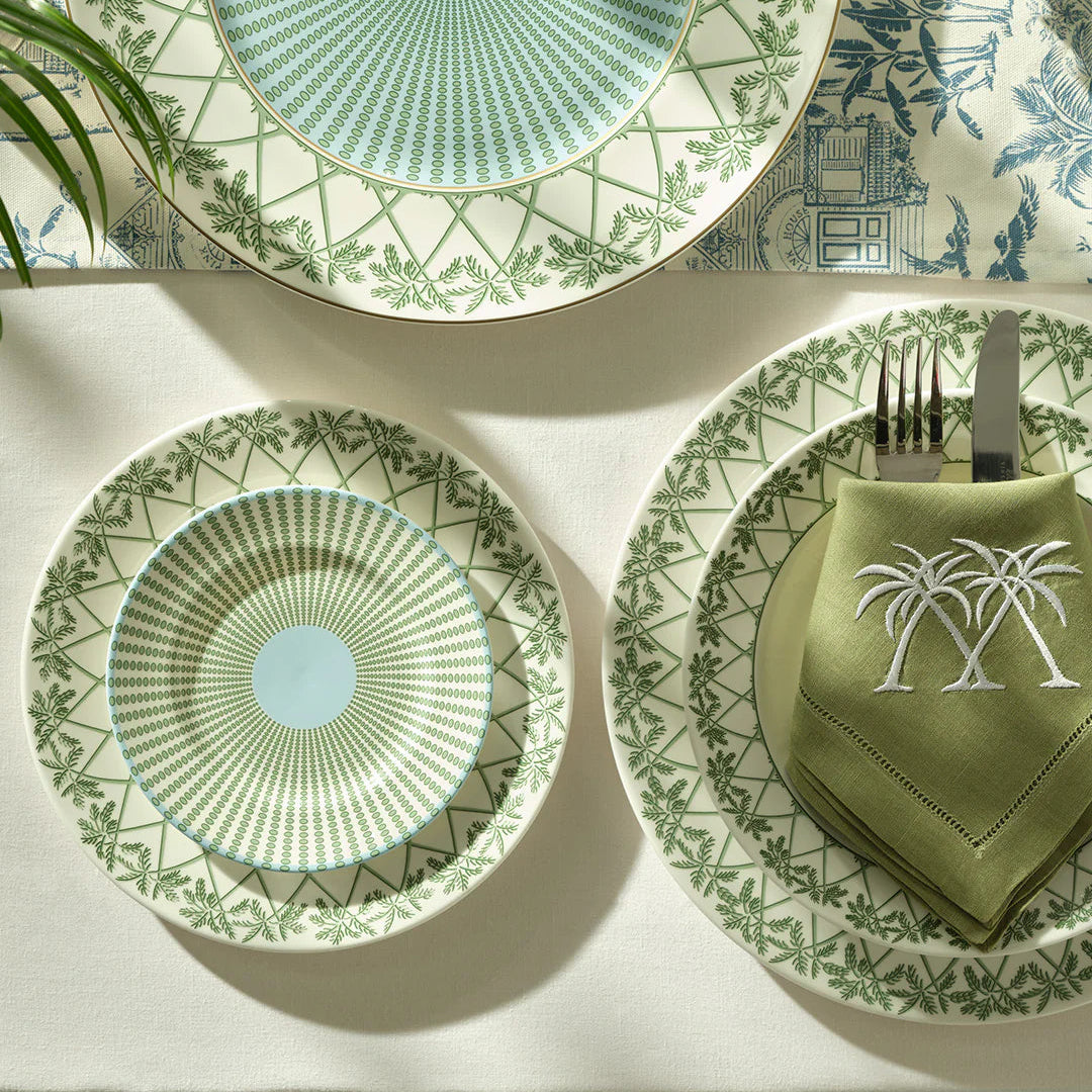 Fine Bone Porcelain Salad Plates - Quick Ship